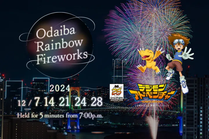 Odaiba Rainbow Fireworks 2024